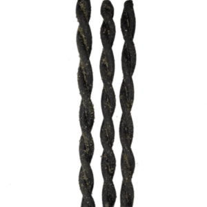 Магические черные свечи скрутки «Очищение и защита» 3 шт